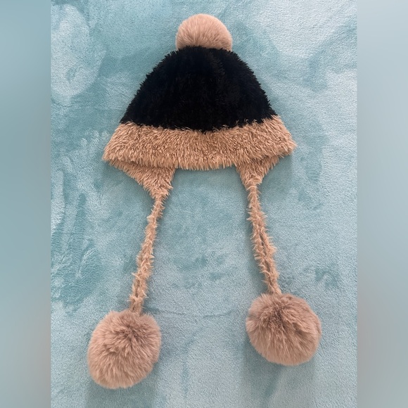 💖❄️Super soft &Cozy Thick Winter Beanie w/Ear Flap Pom-PomWarm & Stretchy⛄️🪵🔥 - Picture 2 of 8